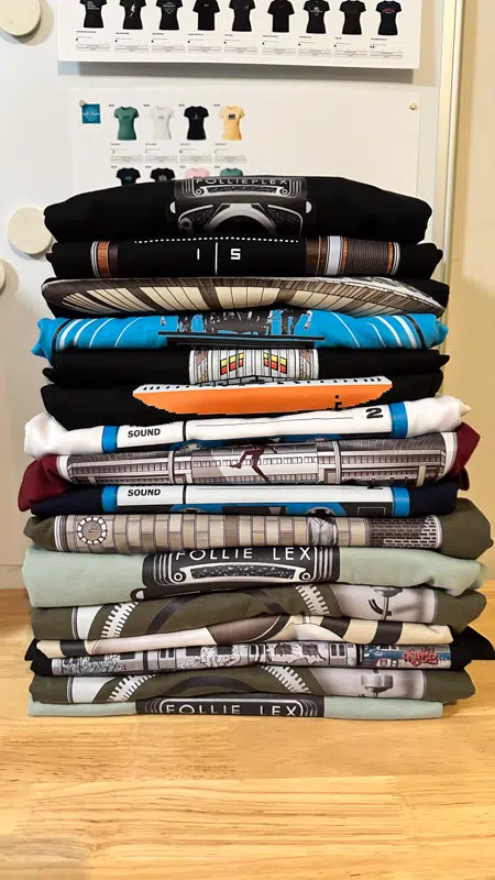 T-shirt Folierex Camera Aloe – Sale, Lichtstadkunst – T-shirt Folierex Camera Aloe - Maat XXXL (detail 3)