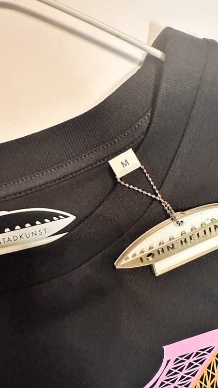 Zwart T-shirt Dames Paris - Maat M - Afbeelding 4