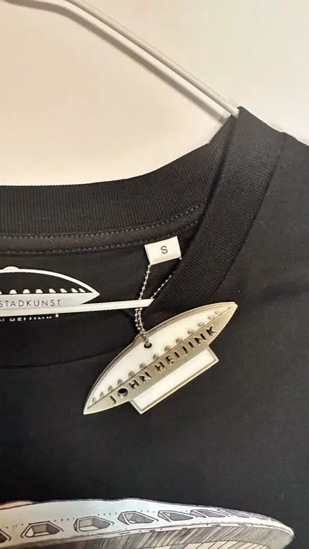 T-shirt Dames Evoluon Zwart Maat S - Afbeelding 4