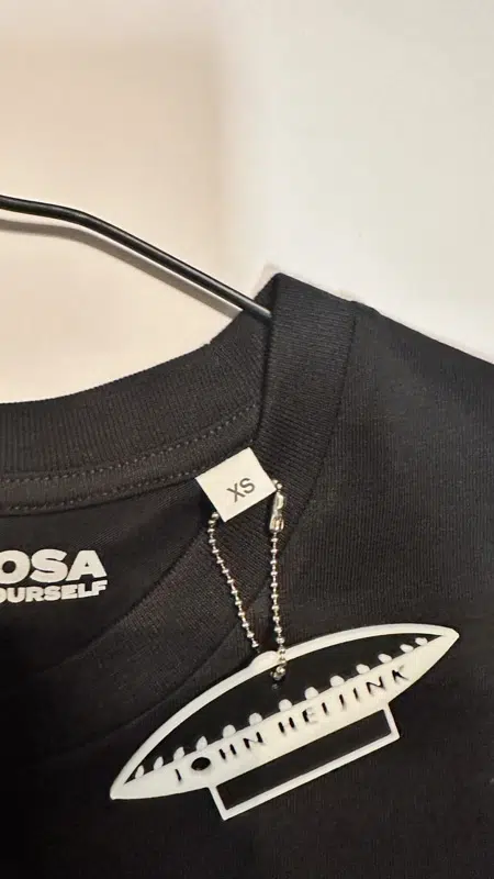 T-shirt Folierex Camera Zwart Maat XS - Afbeelding 4