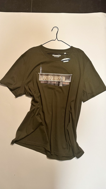 T-shirt Station Khaki – Sale, Lichtstadkunst – T-shirt Station Khaki - Maat XXXL