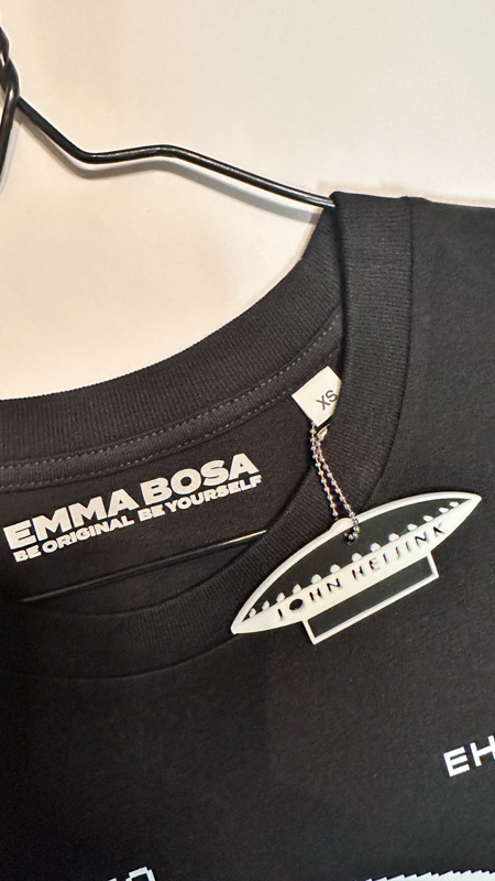 T-shirt Invaders Zwart Maat XS - Afbeelding 4