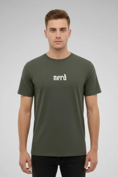 T-Shirt Khaki Nerd